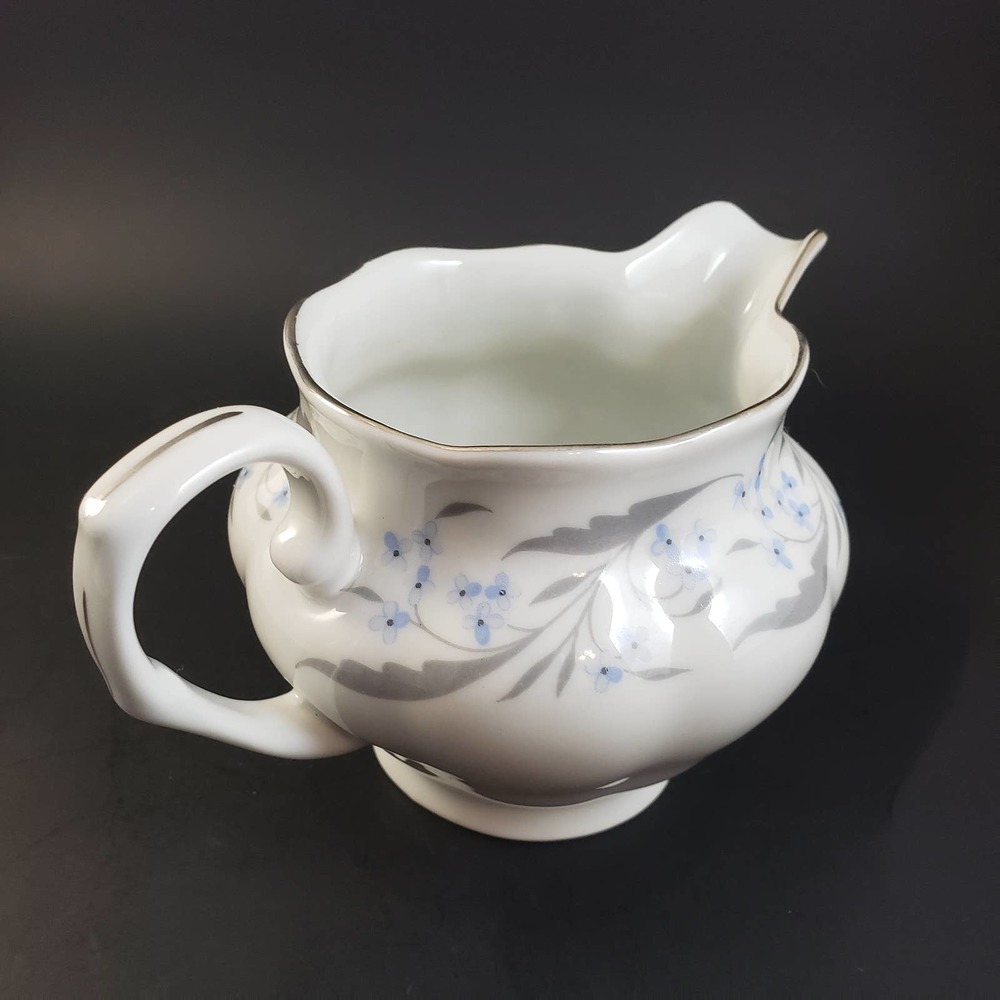 Favolina Creamer VTG Milk Pitcher Poland Floral